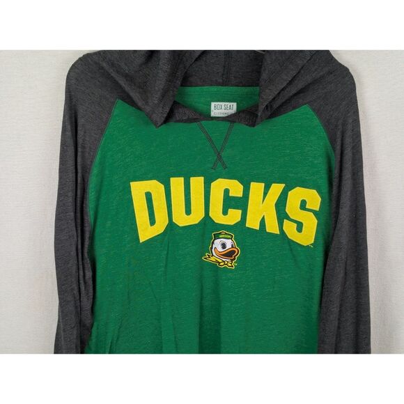 Box Seat Clothing Oregon Ducks Embroidered Lightweight Hoodie Men's Size 2XL/XXL - Picture 3 of 14